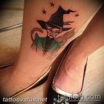 photo tattoo witch 18.02.2019 №161 - witch tattoo idea - tattoovalue.net