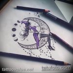 photo tattoo witch 18.02.2019 №166 - witch tattoo idea - tattoovalue.net