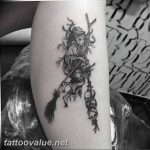 photo tattoo witch 18.02.2019 №177 - witch tattoo idea - tattoovalue.net