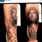 tattoo photos of Jesus Christ 04.02.2019 №296 - idea of tattoo with Jesus Christ - tattoovalue.net