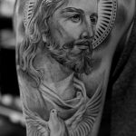 tattoo photos of Jesus Christ 04.02.2019 №003 - idea of tattoo with Jesus Christ - tattoovalue.net