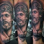 tattoo photos of Jesus Christ 04.02.2019 №005 - idea of tattoo with Jesus Christ - tattoovalue.net