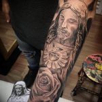tattoo photos of Jesus Christ 04.02.2019 №006 - idea of tattoo with Jesus Christ - tattoovalue.net