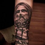 tattoo photos of Jesus Christ 04.02.2019 №010 - idea of tattoo with Jesus Christ - tattoovalue.net