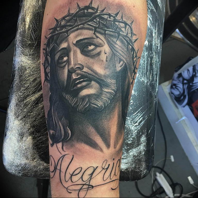 tattoo photos of Jesus Christ 04.02.2019 №013 - idea of tattoo with Jesus Christ - tattoovalue.net
