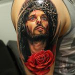 tattoo photos of Jesus Christ 04.02.2019 №016 - idea of tattoo with Jesus Christ - tattoovalue.net