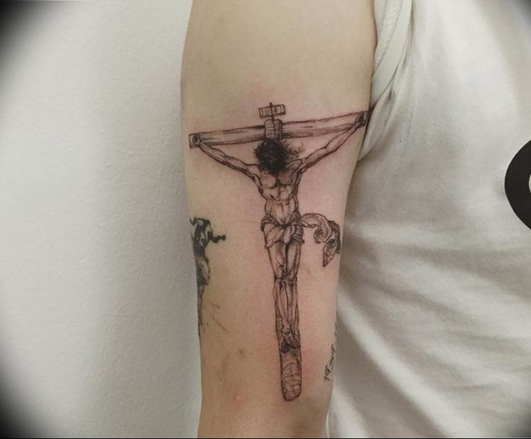 tattoo photos of Jesus Christ 04.02.2019 №023 - idea of tattoo with Jesus Christ - tattoovalue.net