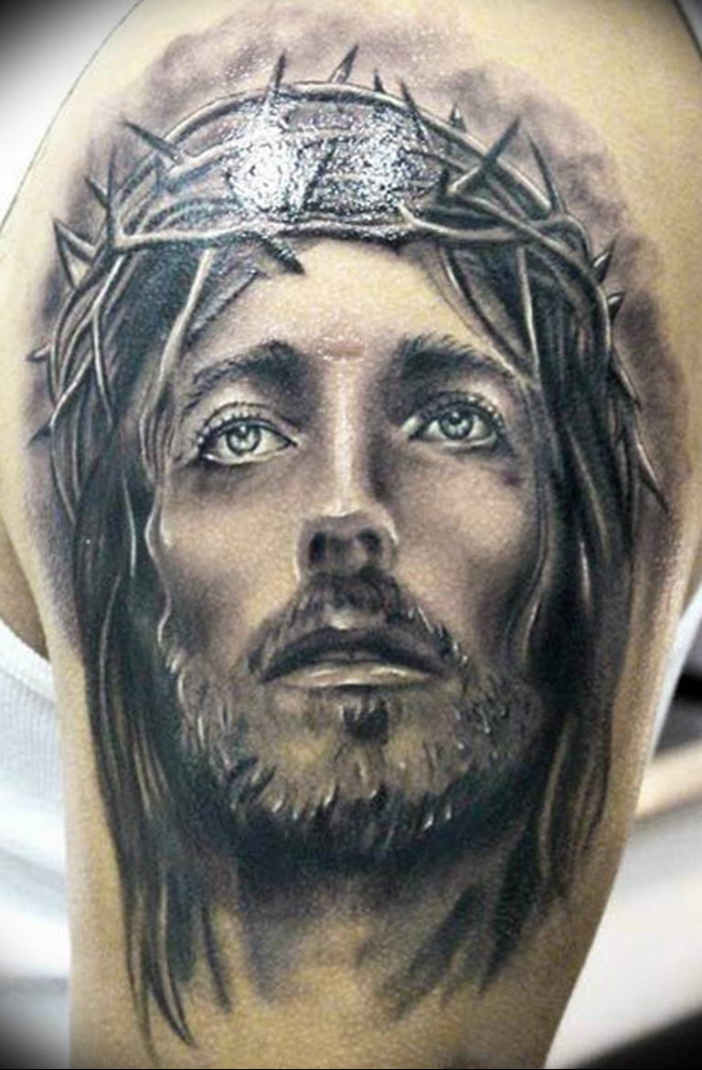 tattoo photos of Jesus Christ 04.02.2019 №026 - idea of tattoo with Jesus Christ - tattoovalue.net