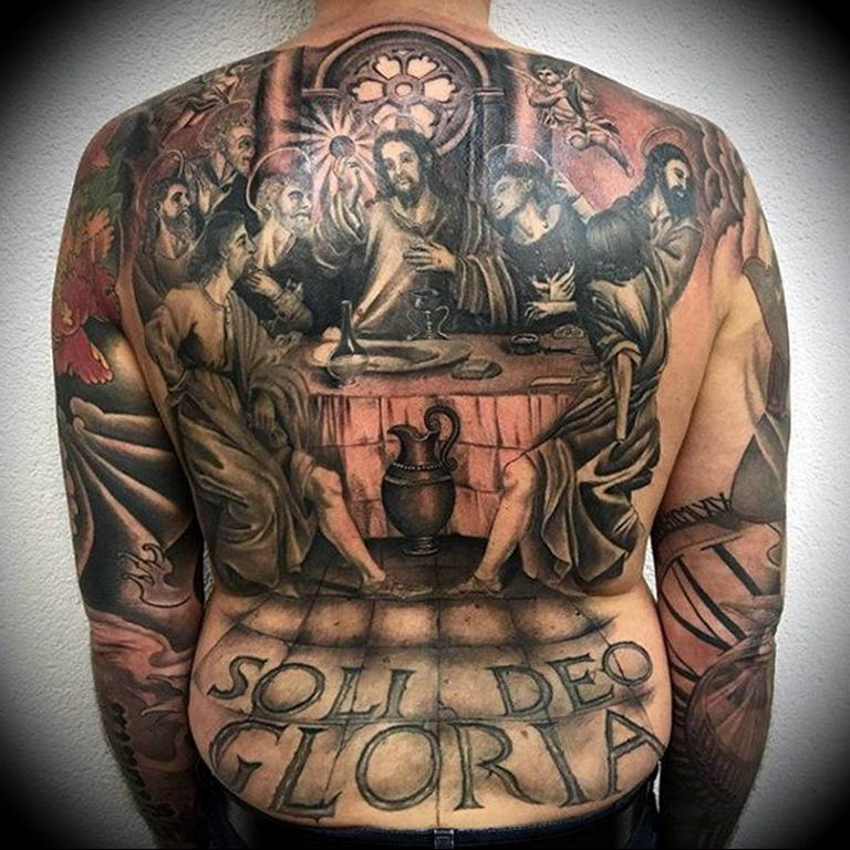 tattoo photos of Jesus Christ 04.02.2019 №031 - idea of tattoo with Jesus Christ - tattoovalue.net