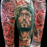 tattoo photos of Jesus Christ 04.02.2019 №036 - idea of tattoo with Jesus Christ - tattoovalue.net