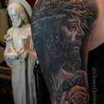 tattoo photos of Jesus Christ 04.02.2019 №043 - idea of tattoo with Jesus Christ - tattoovalue.net