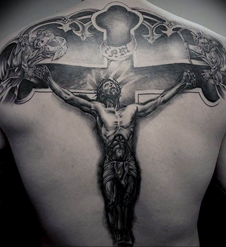 tattoo photos of Jesus Christ 04.02.2019 №044 - idea of tattoo with Jesus Christ - tattoovalue.net