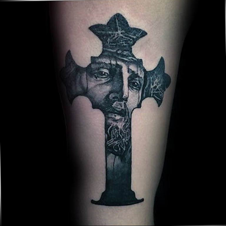 tattoo photos of Jesus Christ 04.02.2019 №050 - idea of tattoo with Jesus Christ - tattoovalue.net