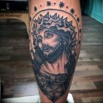 tattoo photos of Jesus Christ 04.02.2019 №059 - idea of tattoo with Jesus Christ - tattoovalue.net