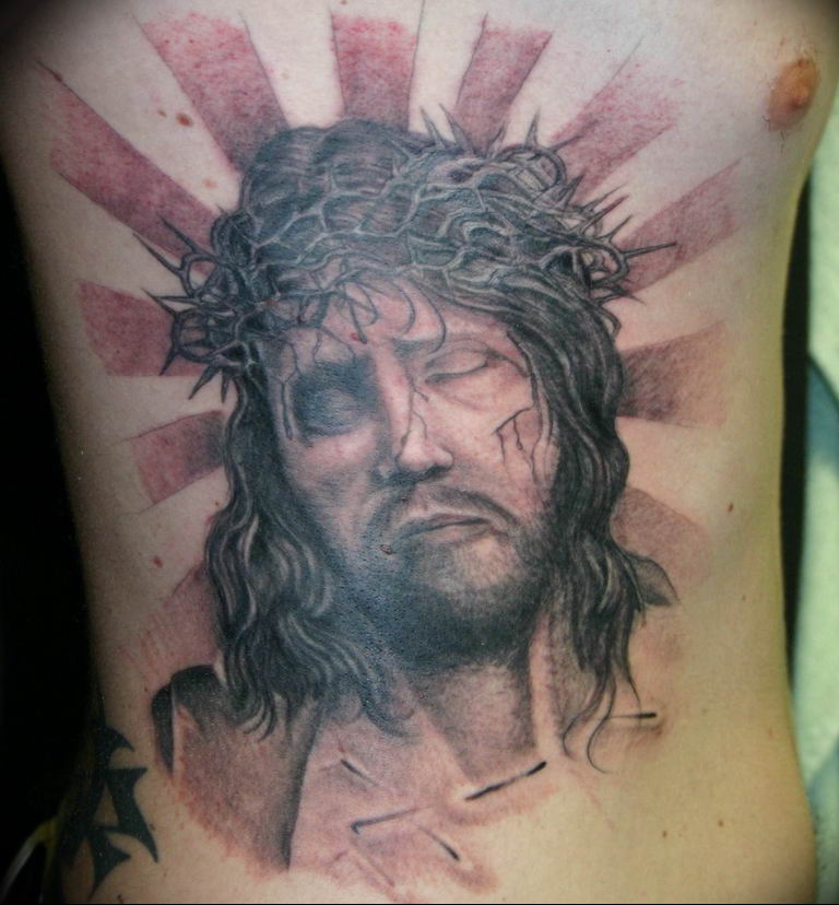 tattoo photos of Jesus Christ 04.02.2019 №064 - idea of tattoo with Jesus Christ - tattoovalue.net