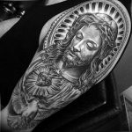 tattoo photos of Jesus Christ 04.02.2019 №075 - idea of tattoo with Jesus Christ - tattoovalue.net