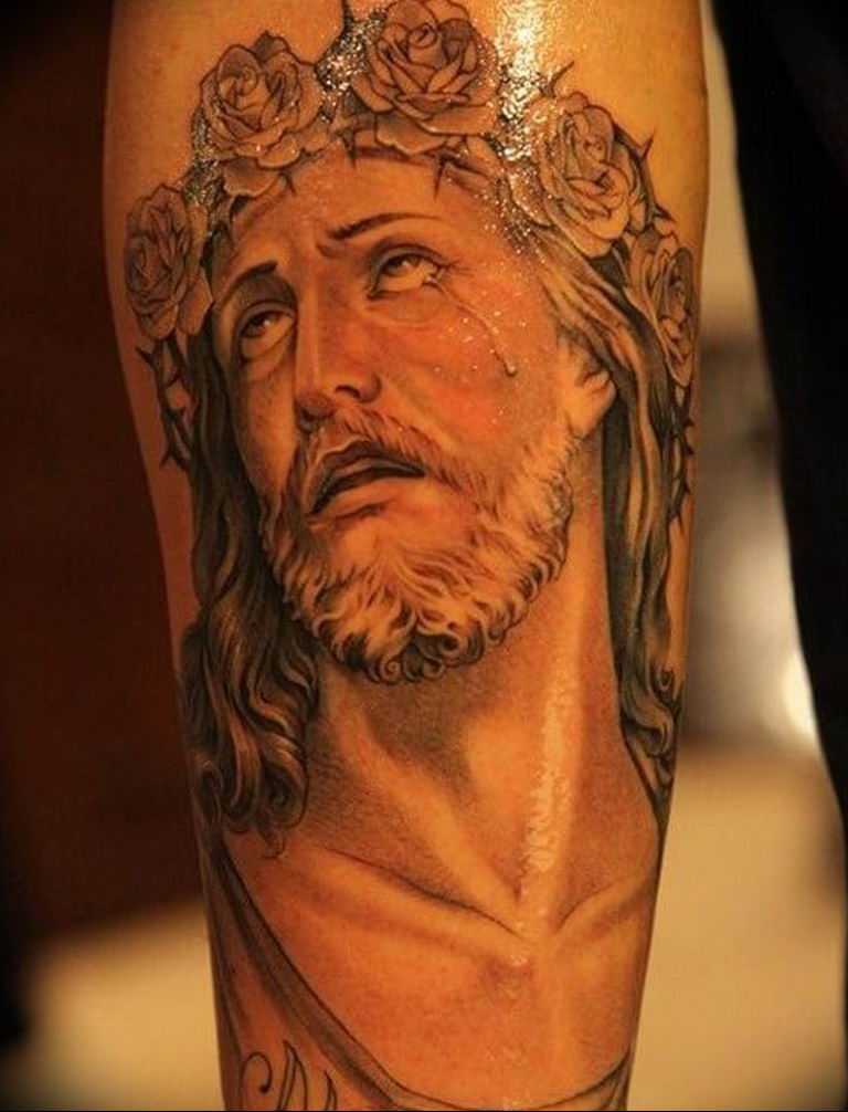 tattoo photos of Jesus Christ 04.02.2019 №086 - idea of tattoo with Jesus Christ - tattoovalue.net