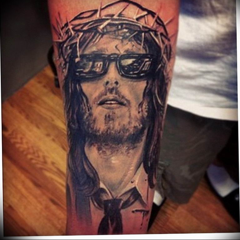 tattoo photos of Jesus Christ 04.02.2019 №088 - idea of tattoo with Jesus Christ - tattoovalue.net