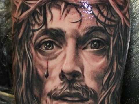 tattoo photos of Jesus Christ 04.02.2019 №091 - idea of tattoo with Jesus Christ - tattoovalue.net