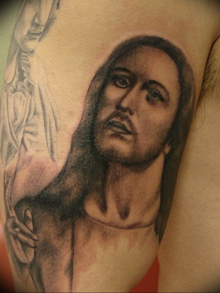 tattoo photos of Jesus Christ 04.02.2019 №105 - idea of tattoo with Jesus Christ - tattoovalue.net