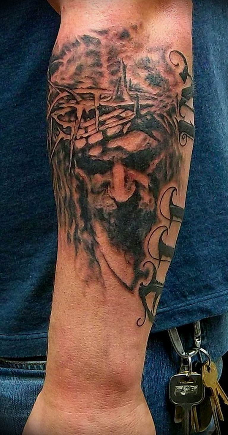 tattoo photos of Jesus Christ 04.02.2019 №106 - idea of tattoo with Jesus Christ - tattoovalue.net