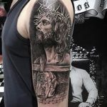 tattoo photos of Jesus Christ 04.02.2019 №132 - idea of tattoo with Jesus Christ - tattoovalue.net