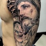 tattoo photos of Jesus Christ 04.02.2019 №135 - idea of tattoo with Jesus Christ - tattoovalue.net