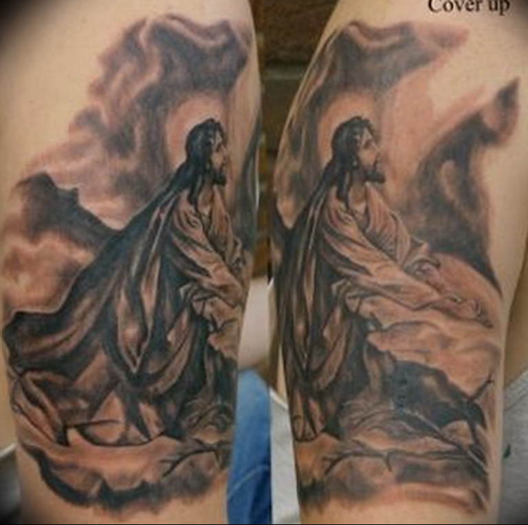 tattoo photos of Jesus Christ 04.02.2019 №141 - idea of tattoo with Jesus Christ - tattoovalue.net