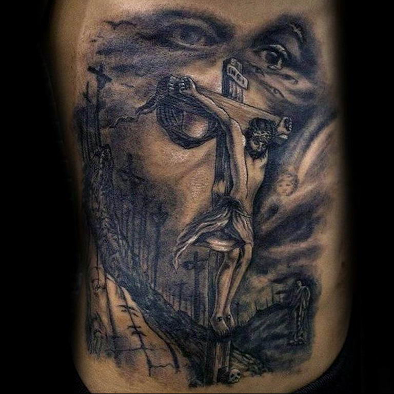 tattoo photos of Jesus Christ 04.02.2019 №142 - idea of tattoo with Jesus Christ - tattoovalue.net
