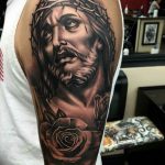 tattoo photos of Jesus Christ 04.02.2019 №144 - idea of tattoo with Jesus Christ - tattoovalue.net