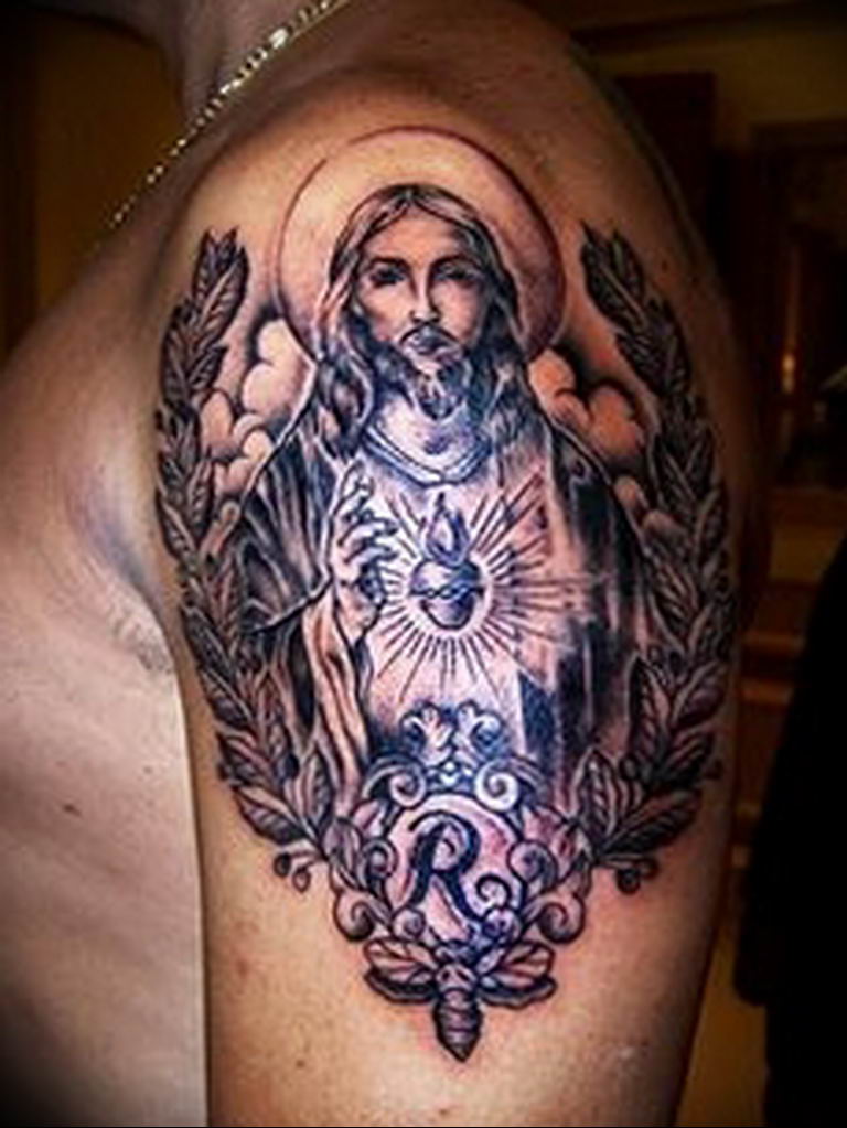 tattoo photos of Jesus Christ 04.02.2019 №156 - idea of tattoo with Jesus Christ - tattoovalue.net