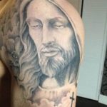 tattoo photos of Jesus Christ 04.02.2019 №157 - idea of tattoo with Jesus Christ - tattoovalue.net