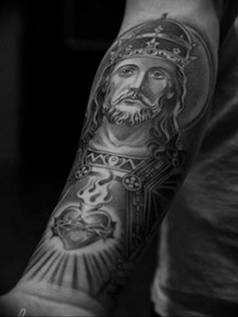 tattoo photos of Jesus Christ 04.02.2019 №159 - idea of tattoo with Jesus Christ - tattoovalue.net