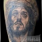 tattoo photos of Jesus Christ 04.02.2019 №160 - idea of tattoo with Jesus Christ - tattoovalue.net