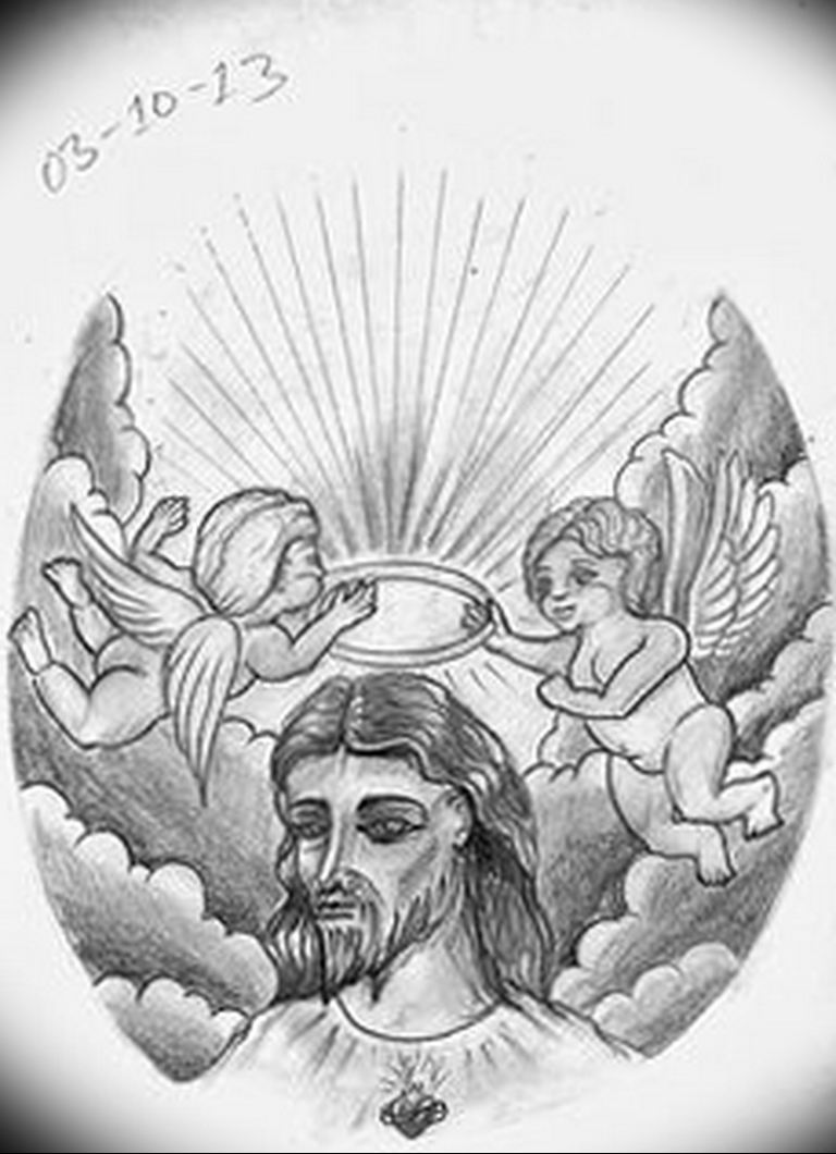 tattoo photos of Jesus Christ 04.02.2019 №170 - idea of tattoo with Jesus Christ - tattoovalue.net