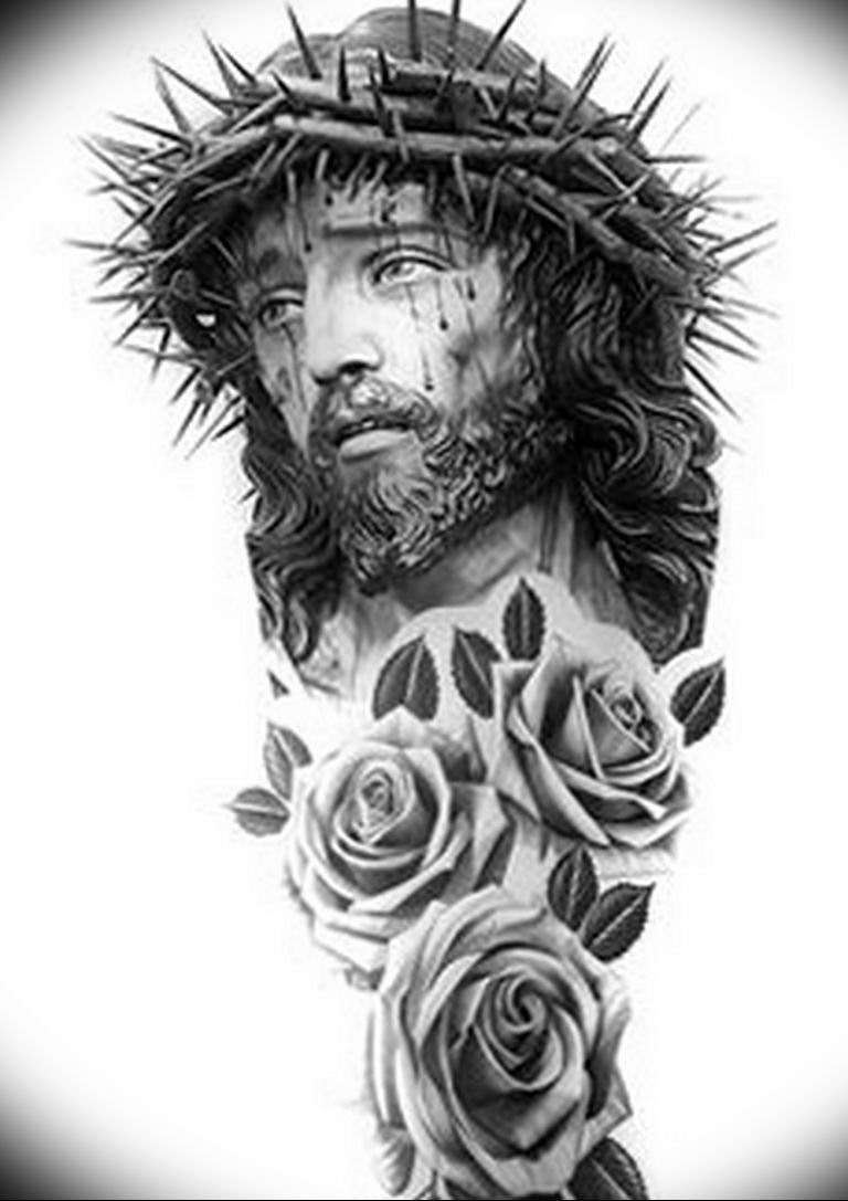 tattoo photos of Jesus Christ 04.02.2019 №172 - idea of tattoo with Jesus Christ - tattoovalue.net