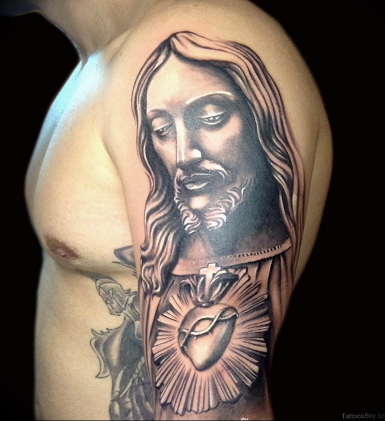 tattoo photos of Jesus Christ 04.02.2019 №174 - idea of tattoo with Jesus Christ - tattoovalue.net