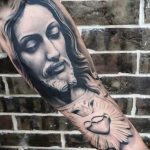 tattoo photos of Jesus Christ 04.02.2019 №175 - idea of tattoo with Jesus Christ - tattoovalue.net