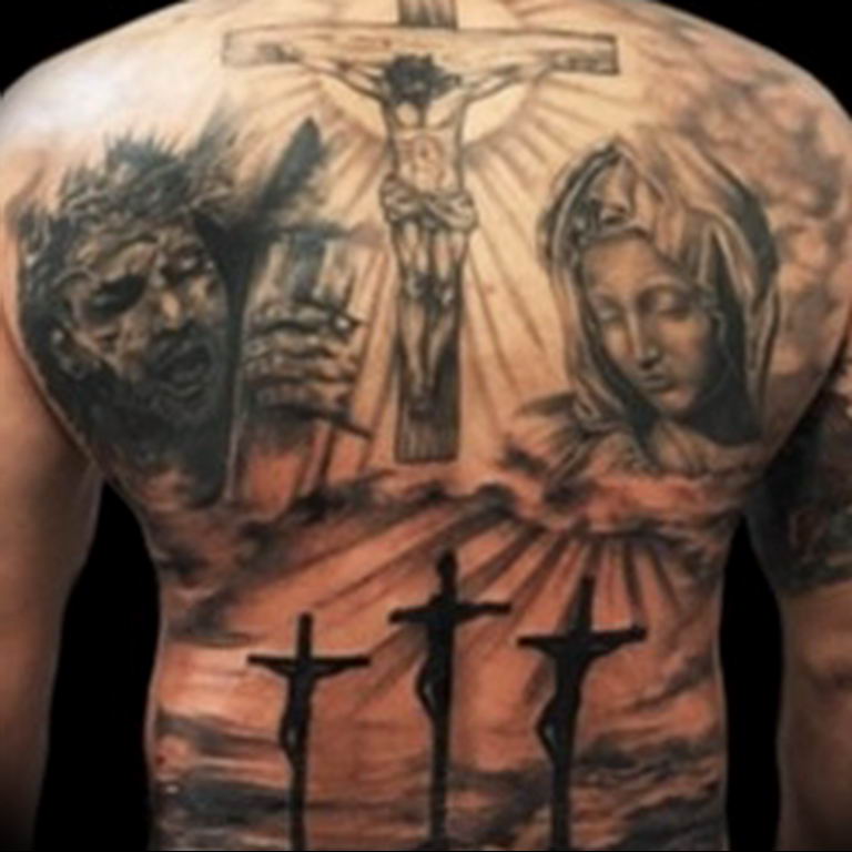 tattoo photos of Jesus Christ 04.02.2019 №176 - idea of tattoo with Jesus Christ - tattoovalue.net