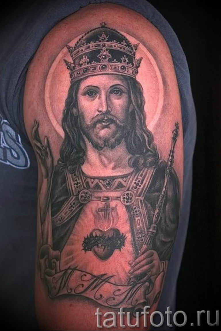 tattoo photos of Jesus Christ 04.02.2019 №181 - idea of tattoo with Jesus Christ - tattoovalue.net