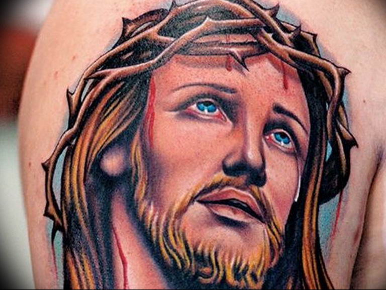 tattoo photos of Jesus Christ 04.02.2019 №190 - idea of tattoo with Jesus Christ - tattoovalue.net