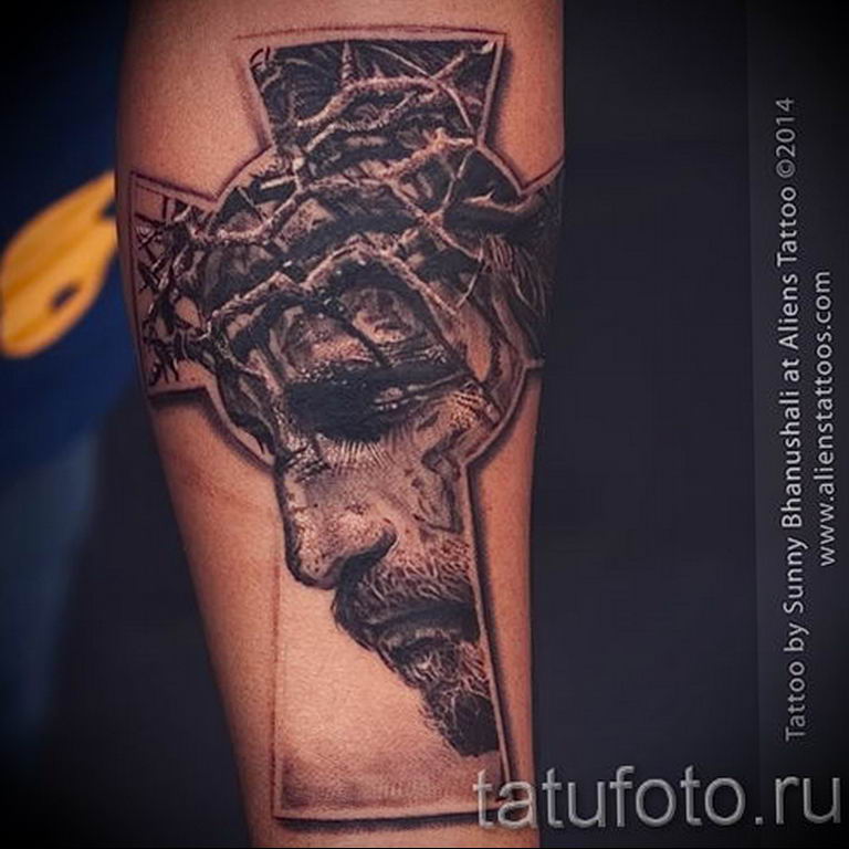 tattoo photos of Jesus Christ 04.02.2019 №191 - idea of tattoo with Jesus Christ - tattoovalue.net