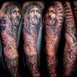 tattoo photos of Jesus Christ 04.02.2019 №192 - idea of tattoo with Jesus Christ - tattoovalue.net