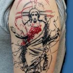 tattoo photos of Jesus Christ 04.02.2019 №203 - idea of tattoo with Jesus Christ - tattoovalue.net