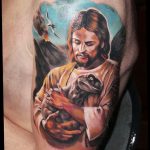 tattoo photos of Jesus Christ 04.02.2019 №206 - idea of tattoo with Jesus Christ - tattoovalue.net