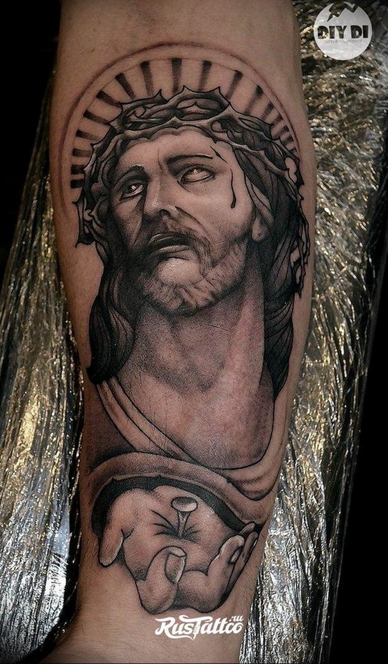 tattoo photos of Jesus Christ 04.02.2019 №221 - idea of tattoo with Jesus Christ - tattoovalue.net