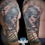 tattoo photos of Jesus Christ 04.02.2019 №248 - idea of tattoo with Jesus Christ - tattoovalue.net