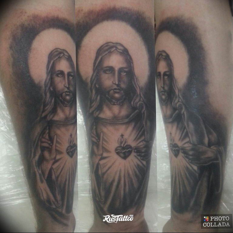 tattoo photos of Jesus Christ 04.02.2019 №253 - idea of tattoo with Jesus Christ - tattoovalue.net