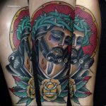 tattoo photos of Jesus Christ 04.02.2019 №268 - idea of tattoo with Jesus Christ - tattoovalue.net