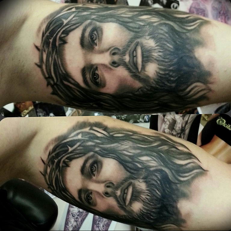 tattoo photos of Jesus Christ 04.02.2019 №272 - idea of tattoo with Jesus Christ - tattoovalue.net
